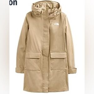 North face City Breeze II Rain Parka Womens S, petite